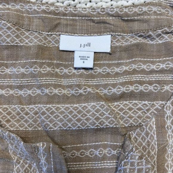 J. Jill Embroidered Blouse - S - Picture 4 of 4